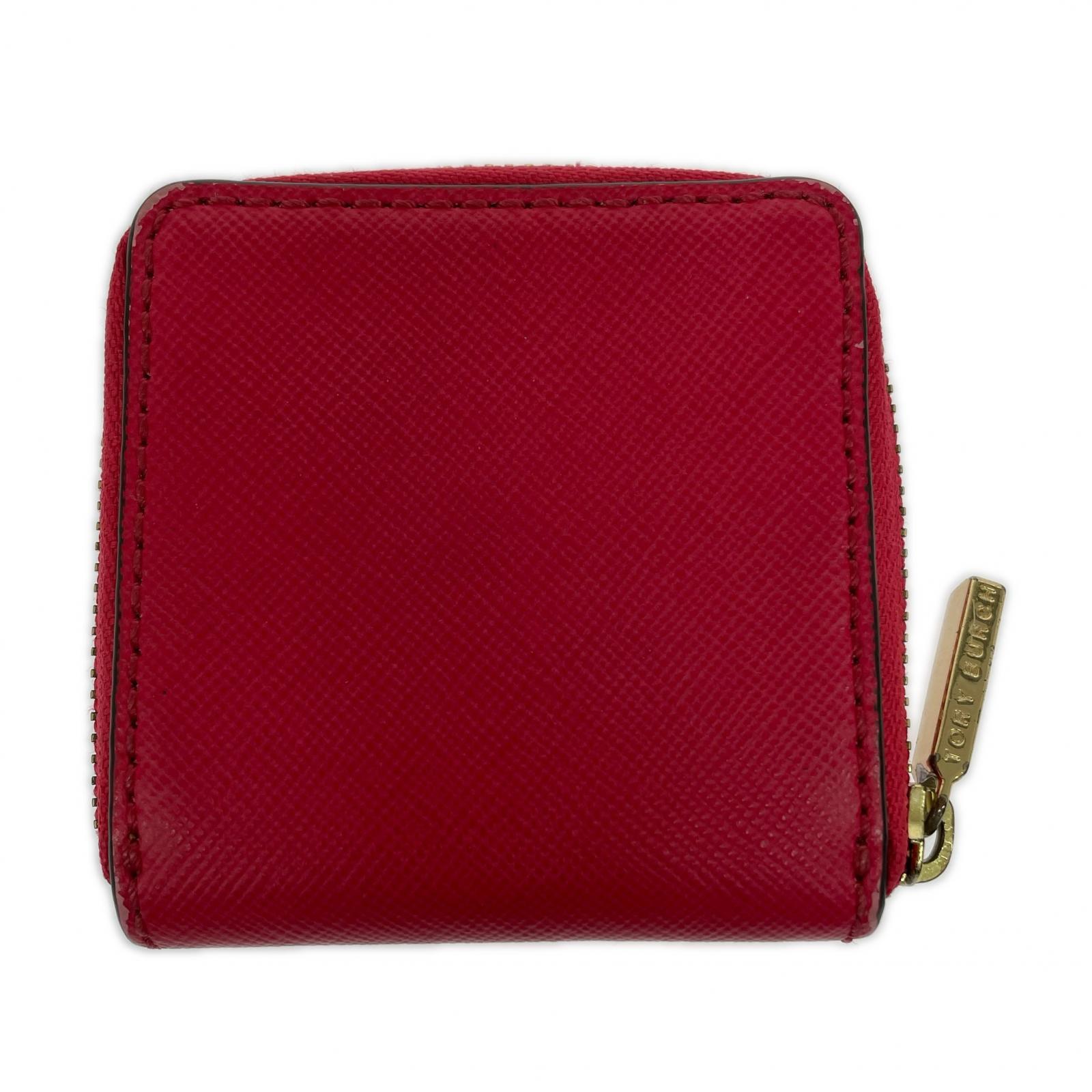 Tory Burch ロビンソン レザーミニコインケース ピンク