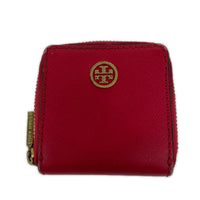 Tory Burch ロビンソン レザーミニコインケース ピンク