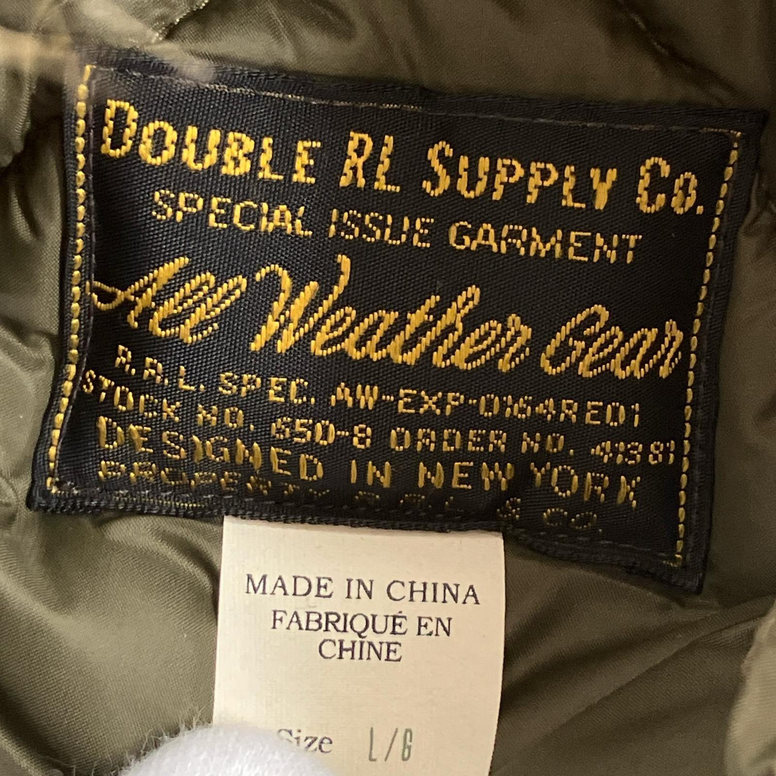 ダウンジャケット Travis Waxed Cotton Parka 黒 (L) ブラック