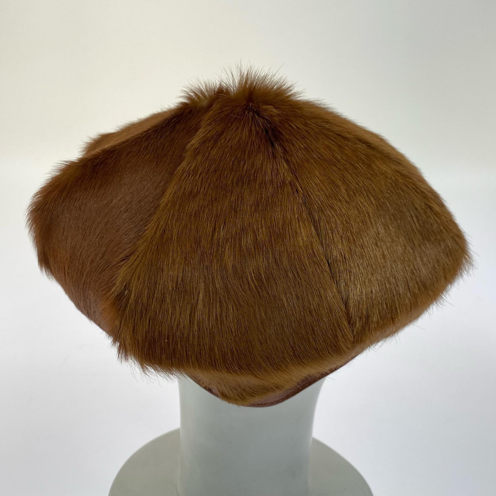その他帽子 Horsehair Beret ブラウン
