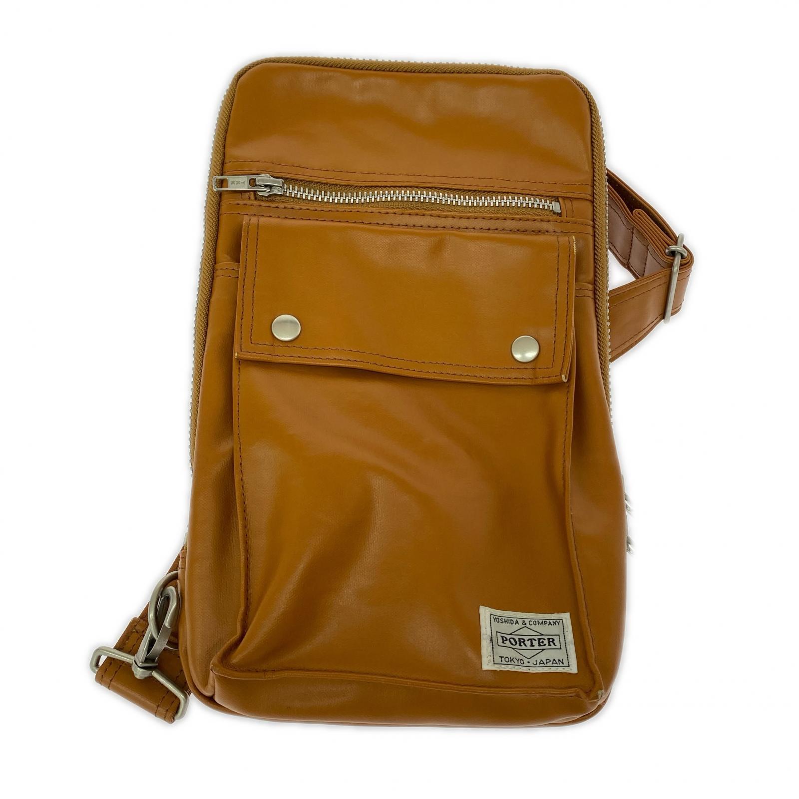 ショルダーバッグ FREE STYLE SLING SHOULDER BAG ブラウン