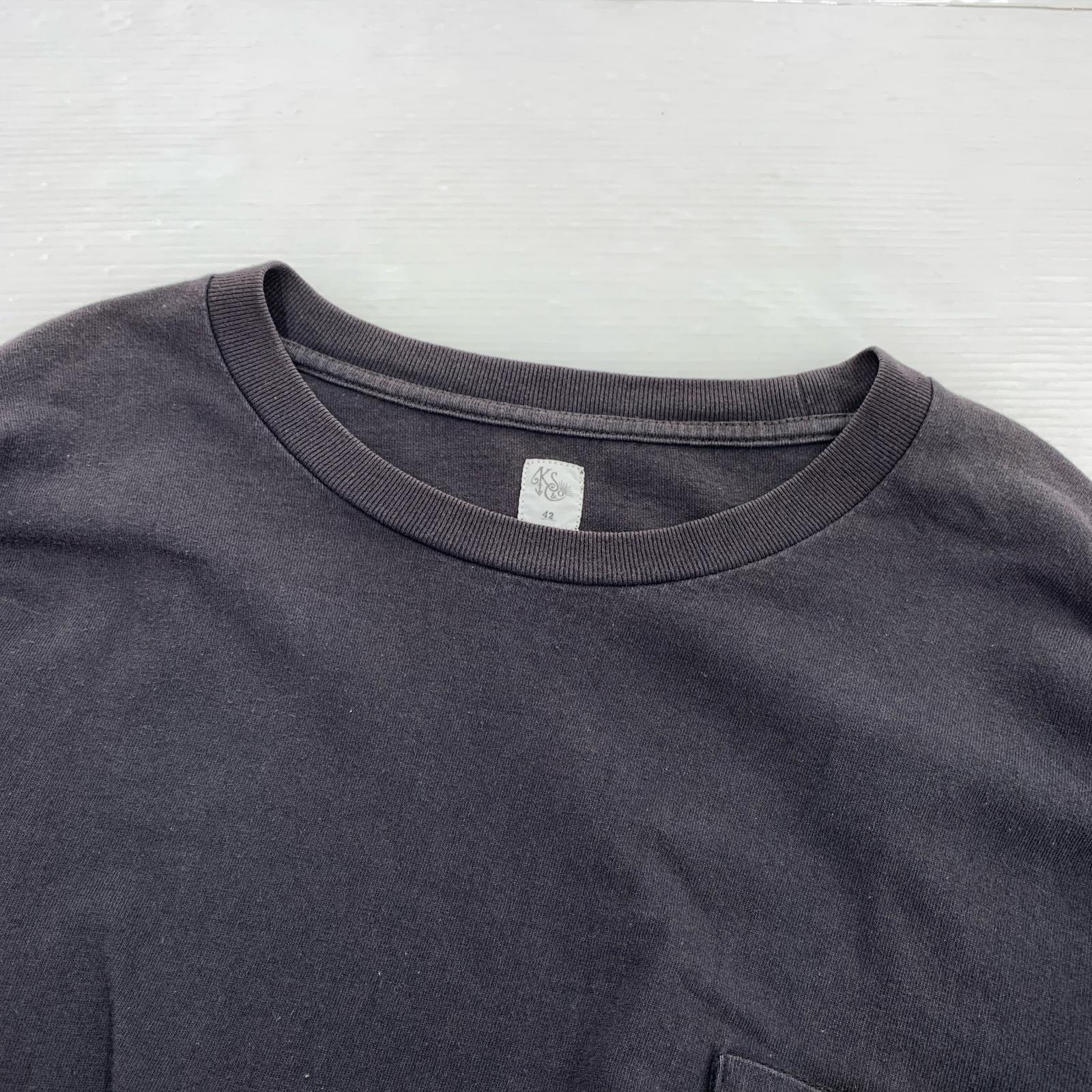 長袖Tシャツ West Coast Long Sleeved/42/KS20SCS07 42 グレー