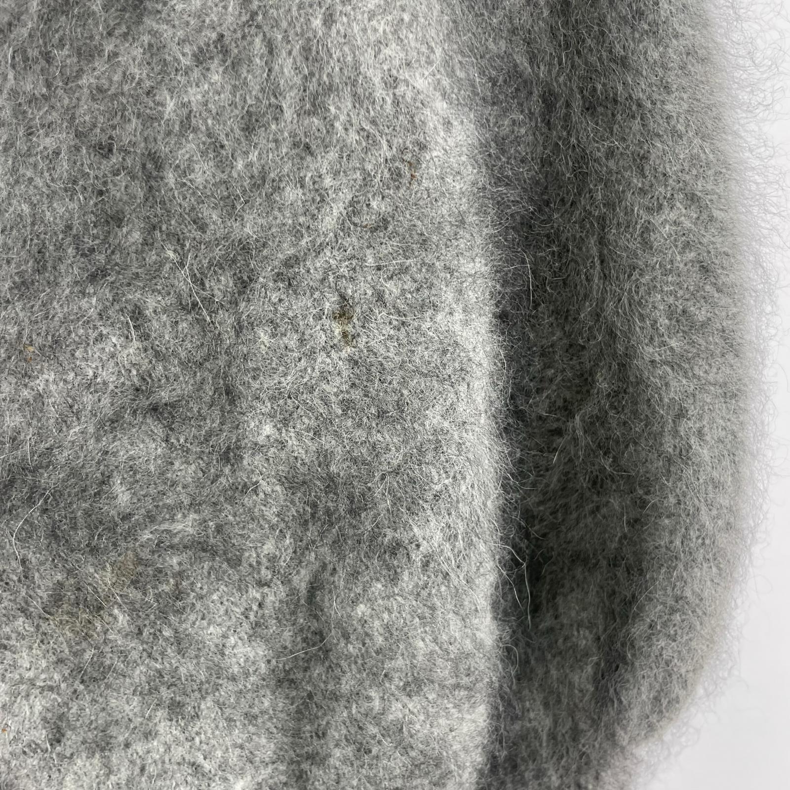 ニット LA BOUCLE ファーニットプルオーバー グレー() グレー