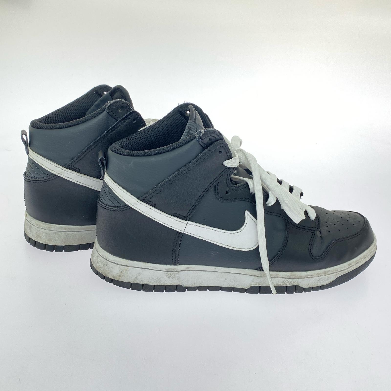 スニーカー DUNK HI RETRO ホワイト×ブラック 25.5㎝ 25.5cm (US7 1/2 UK7 EU41) ブラック