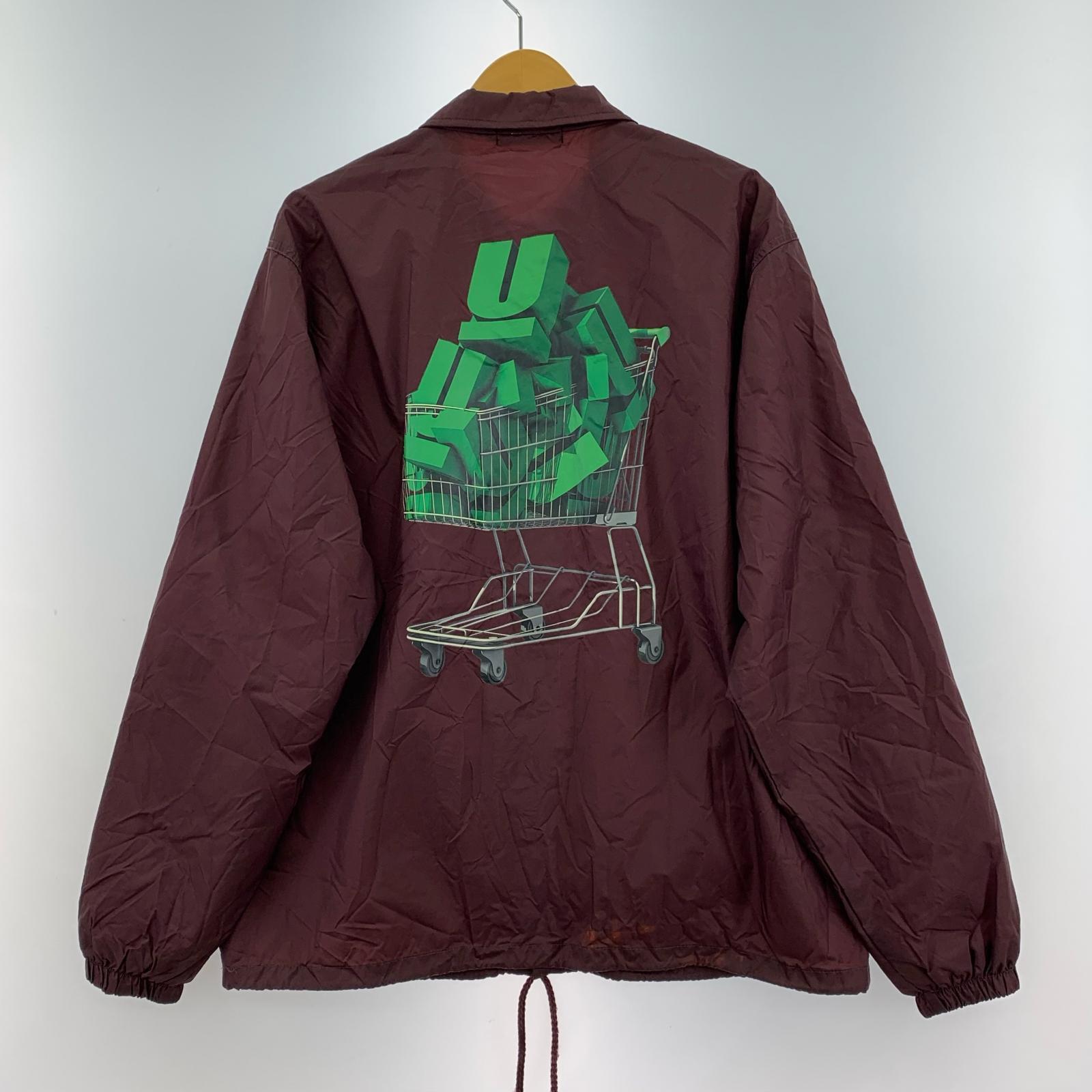 ブルゾン MAD OBJECTS×Densuke28 コーチジャケット エンジ (L) L