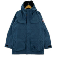 マウンテンパーカー US Emblem Parka M ブルー