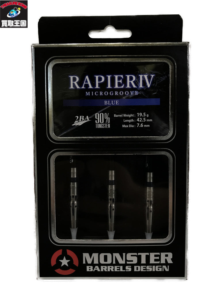 MONSTER RAPIER IV ブルー 90%タングステン スポーツ用品