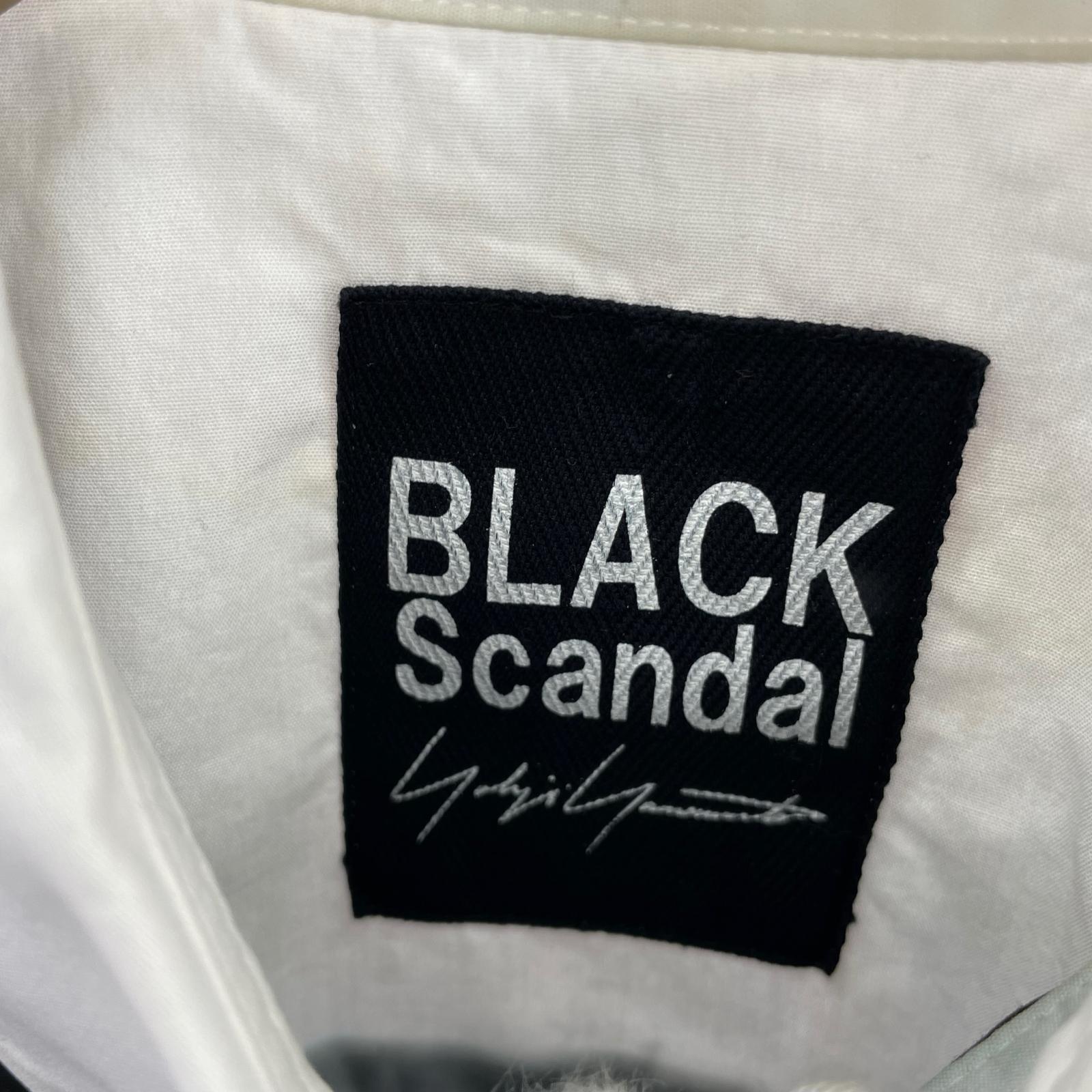 長袖シャツ black scandal 18AW フロントヌードシャツ 2 2 ブラック
