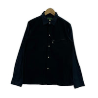 長袖シャツ Dry Bones 2トーン長袖シャツ M ブラック