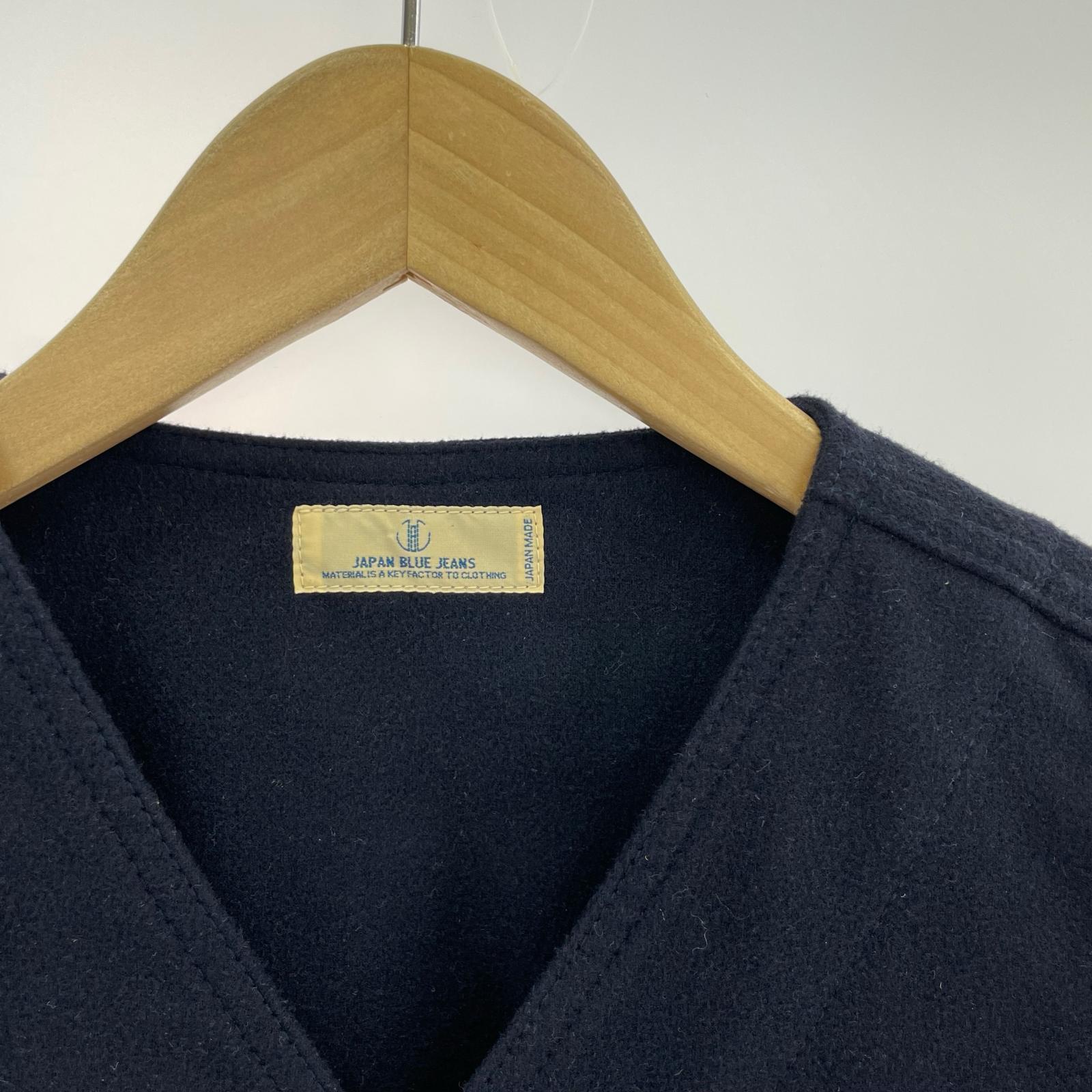 ジャケット JAPAN BLUE JEANS カラーレスジャケット L ネイビー