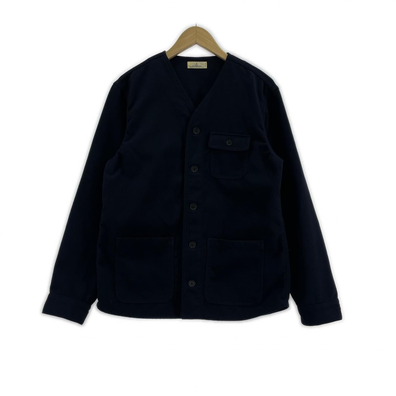 ジャケット JAPAN BLUE JEANS カラーレスジャケット L ネイビー