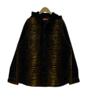 ジャケット 25AW Quilted Lined Hooded Velvet Shirt