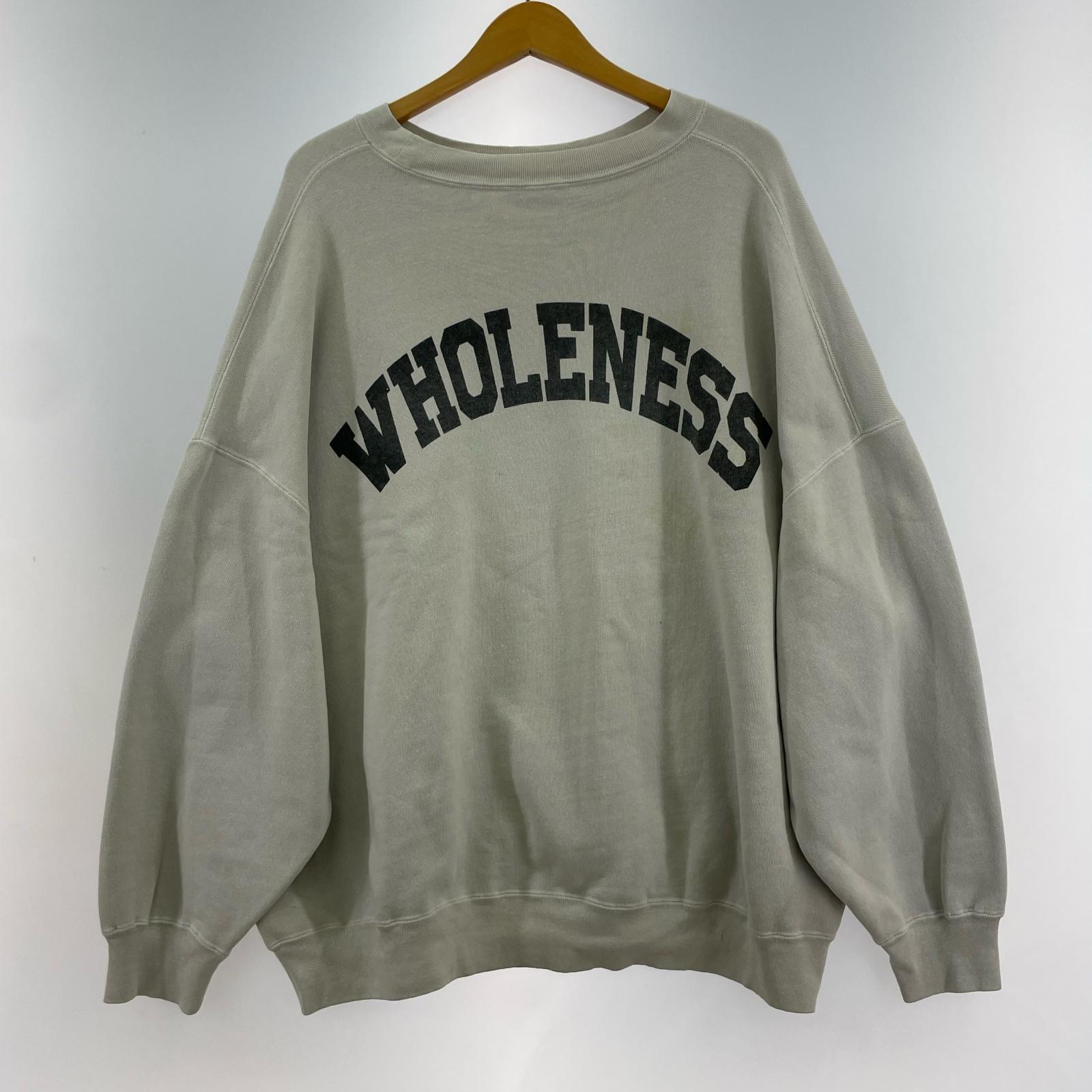 スウェット wholeness グレー