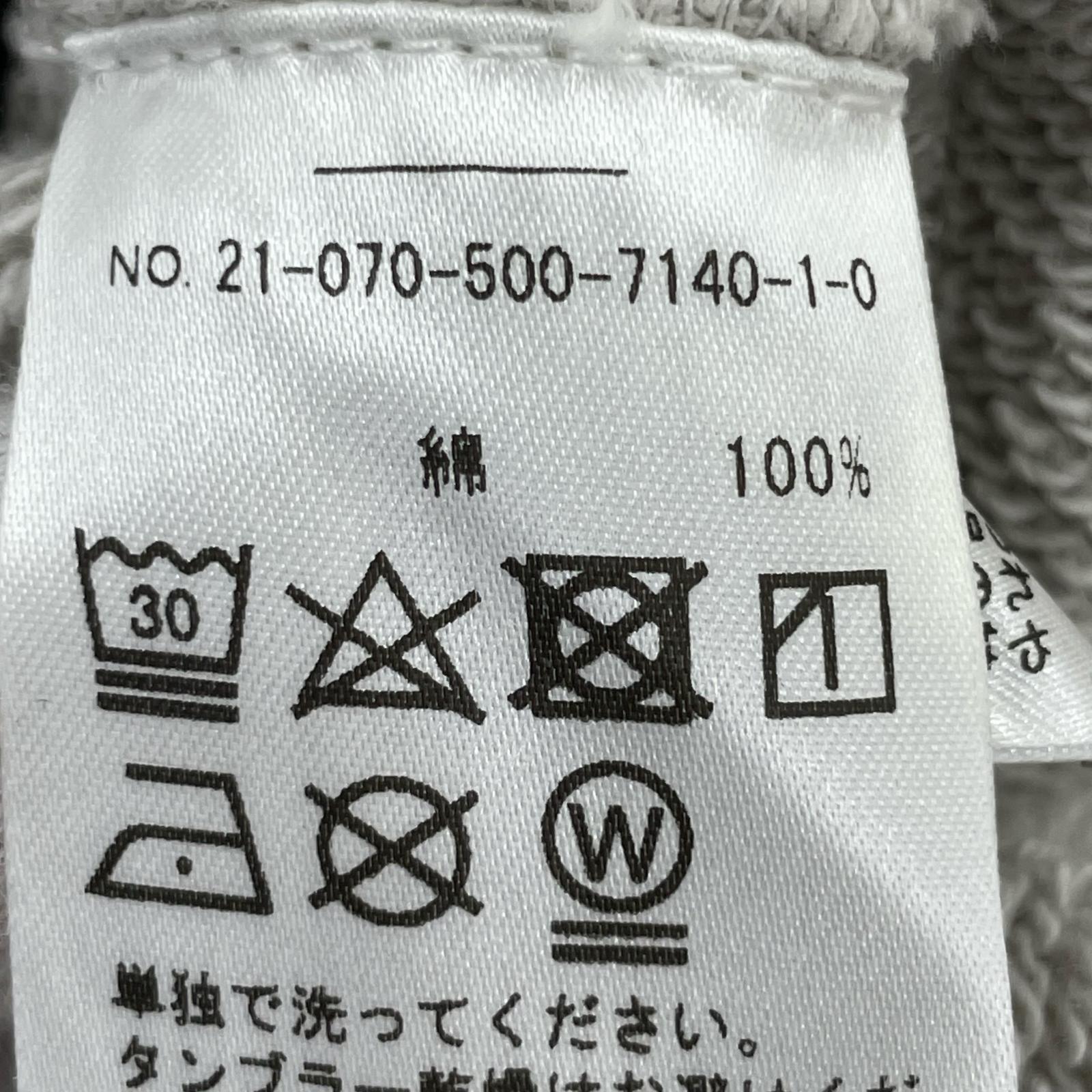 スウェット wholeness グレー