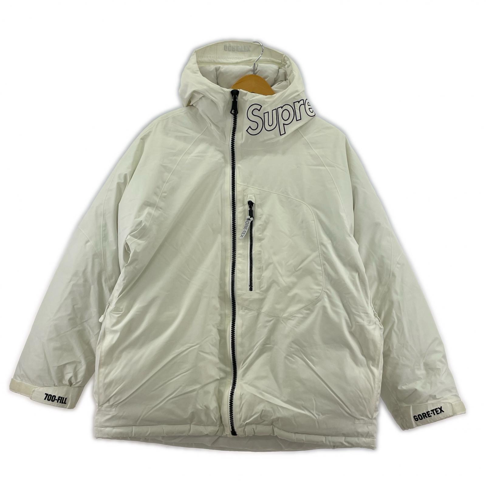ダウンジャケット Supreme 23AW GORE-TEX 700-Fill Down Parka S 白 S ホワイト