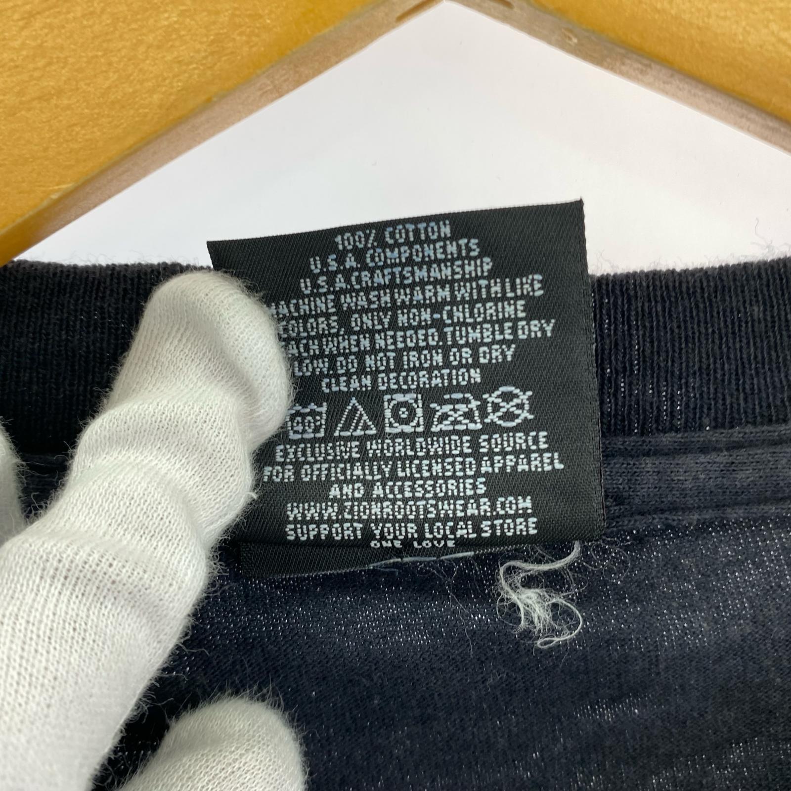 半袖Tシャツ Zion/ボブマーリー S ブラック