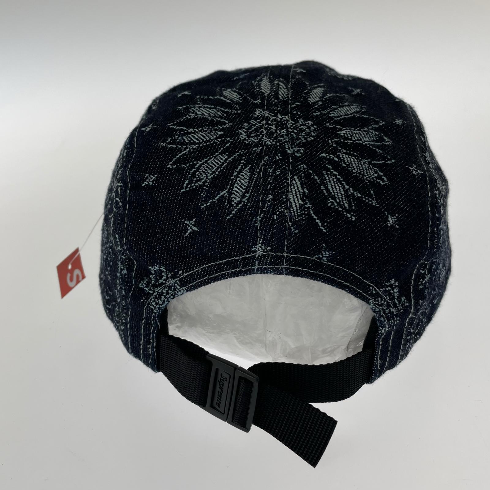 キャップ BANDANA JACQUARD DENIM CAP