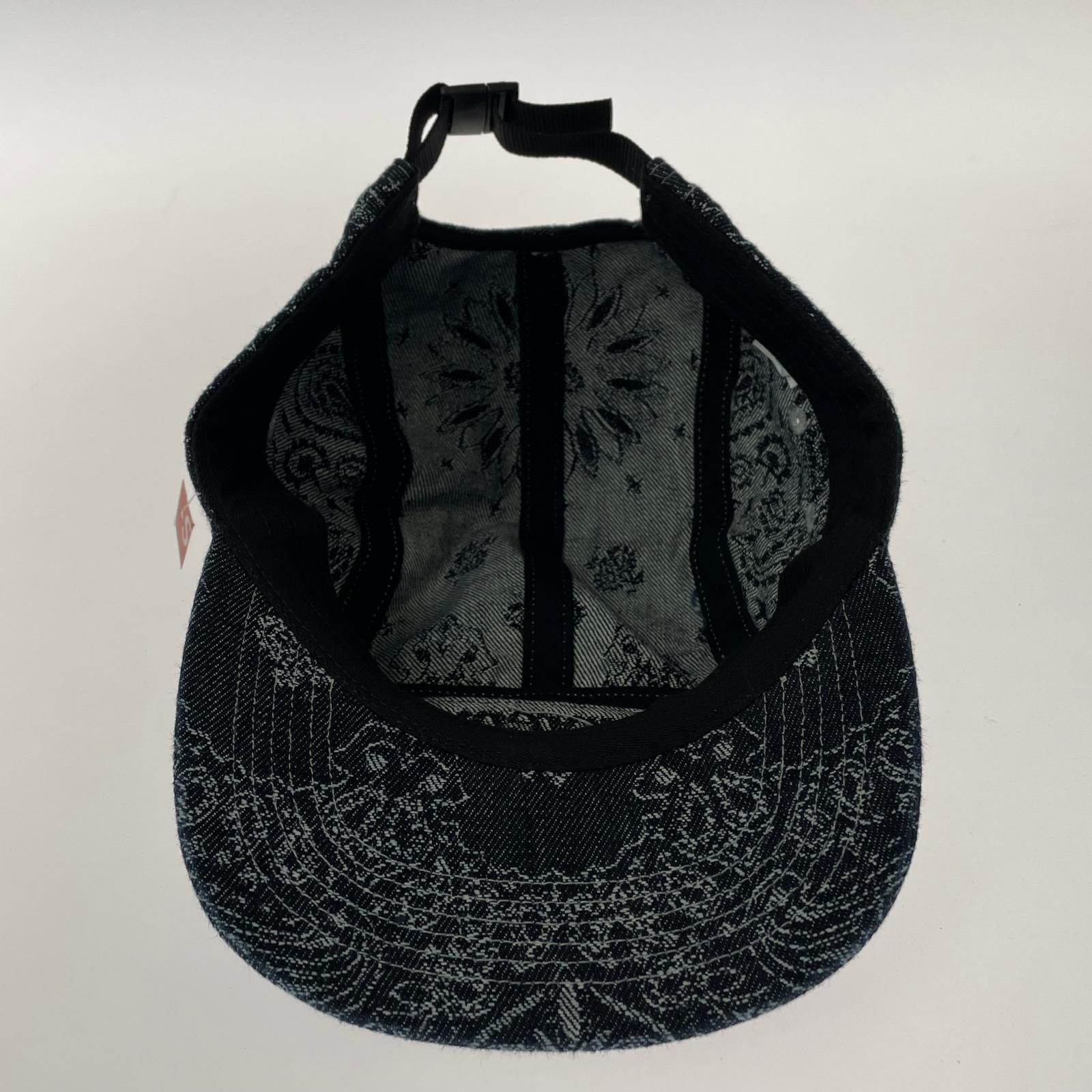 キャップ BANDANA JACQUARD DENIM CAP