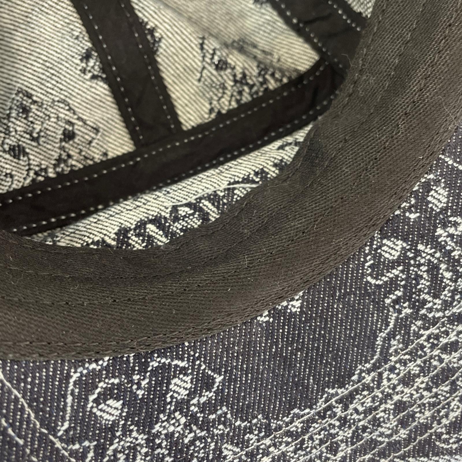 キャップ BANDANA JACQUARD DENIM CAP