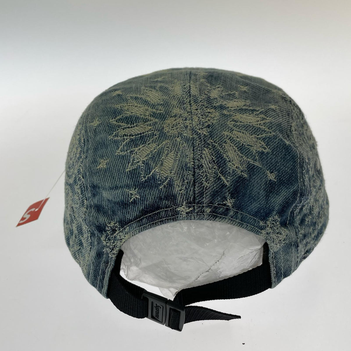 キャップ BANDANA JACQUARD DENIM CAP