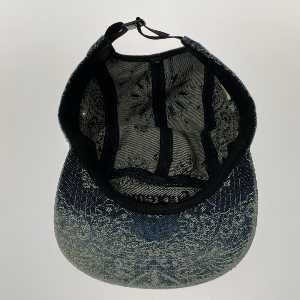 キャップ BANDANA JACQUARD DENIM CAP
