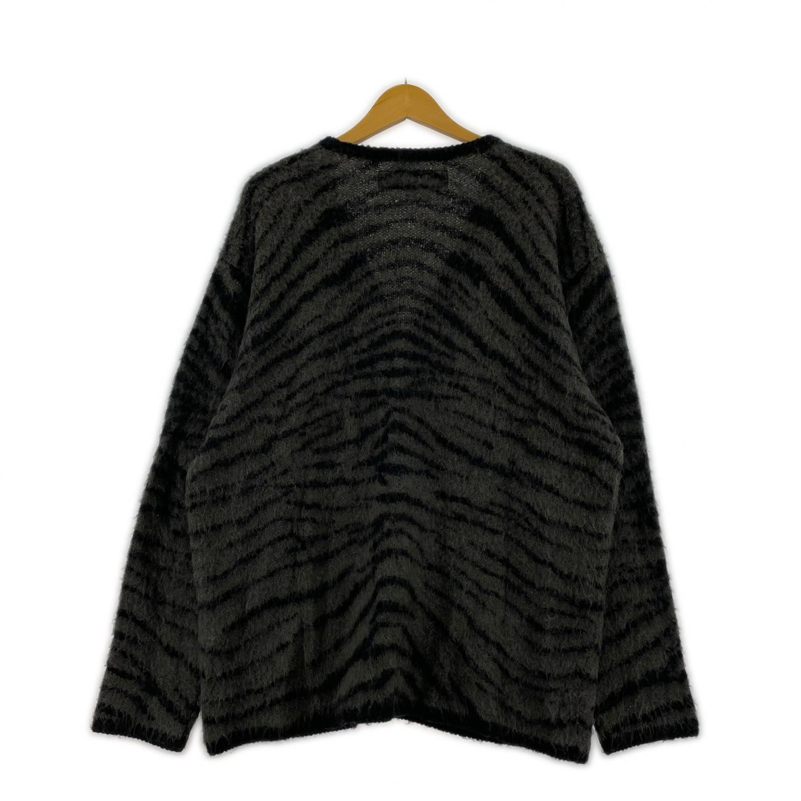 カーディガン 23AW モヘアカーディガン (L) L ブラック
