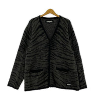 カーディガン 23AW モヘアカーディガン (L) L ブラック