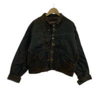 レザージャケット GELY CUIR Fireman Leather Jacket BRW ブラウン