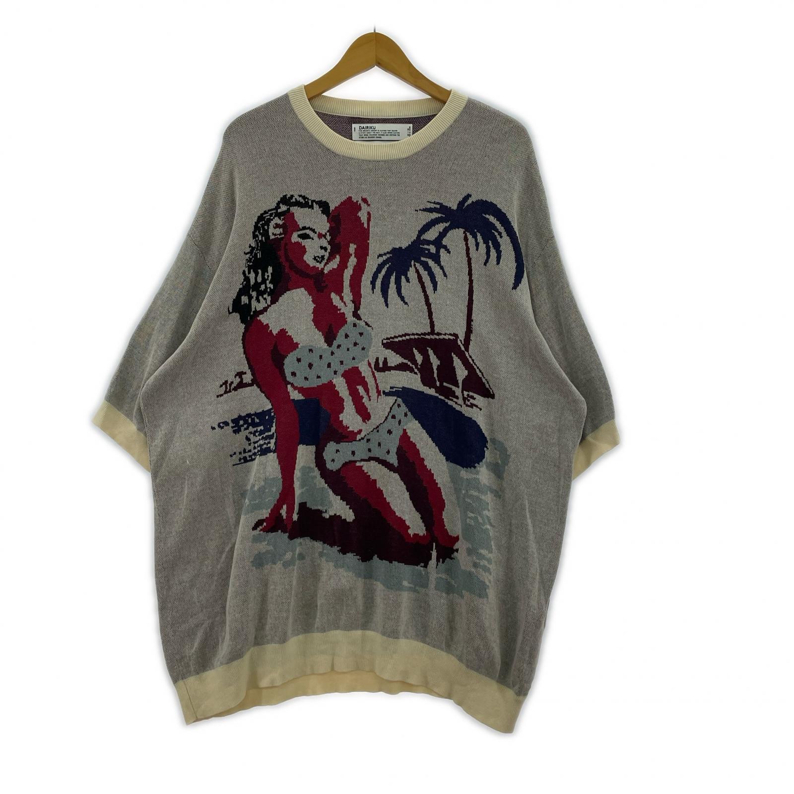 半袖Tシャツ 24SS Swimming Girl Pullover Knit (F) フリー