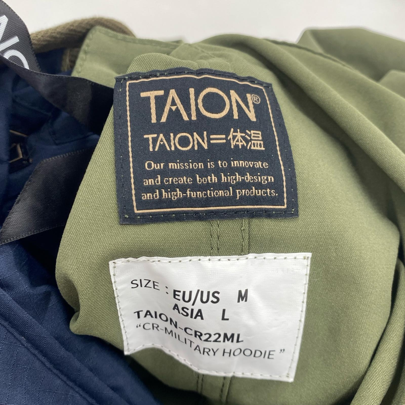 ダウンジャケット TAION-CR22ML+001ZML-1 L