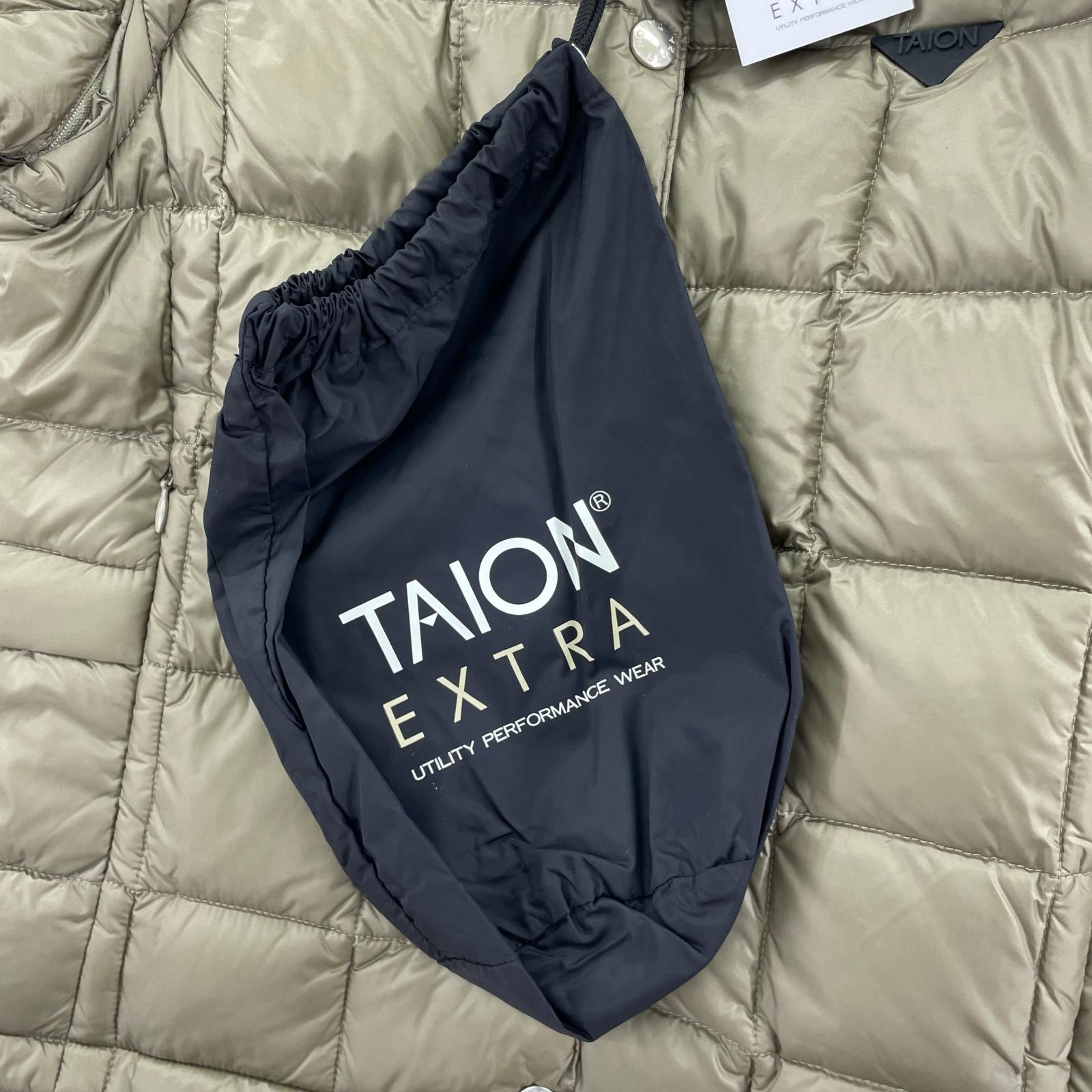 ダウンジャケット TAION-EX-W04 SET M カーキ