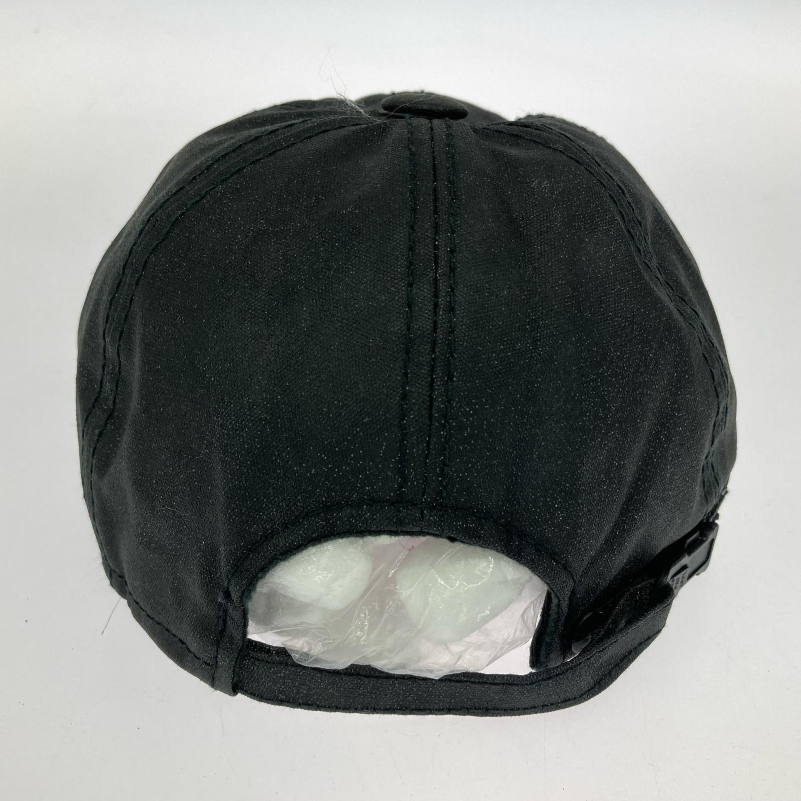 キャップ PIERO GUIDI コーティング加工 BLK ブラック