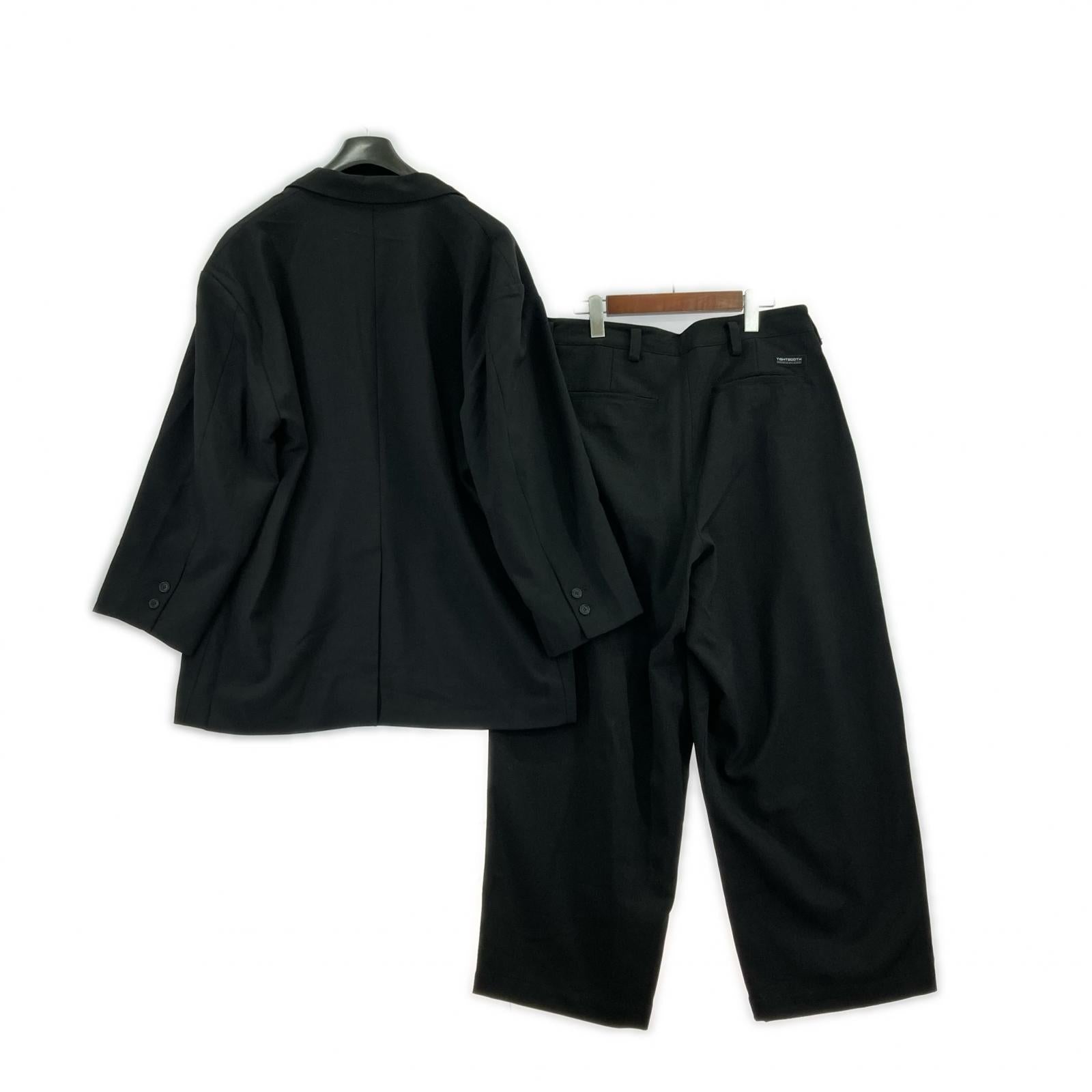 セットアップ SINGLE 2B JACKET & FORMAL BAGGY SLACKS L