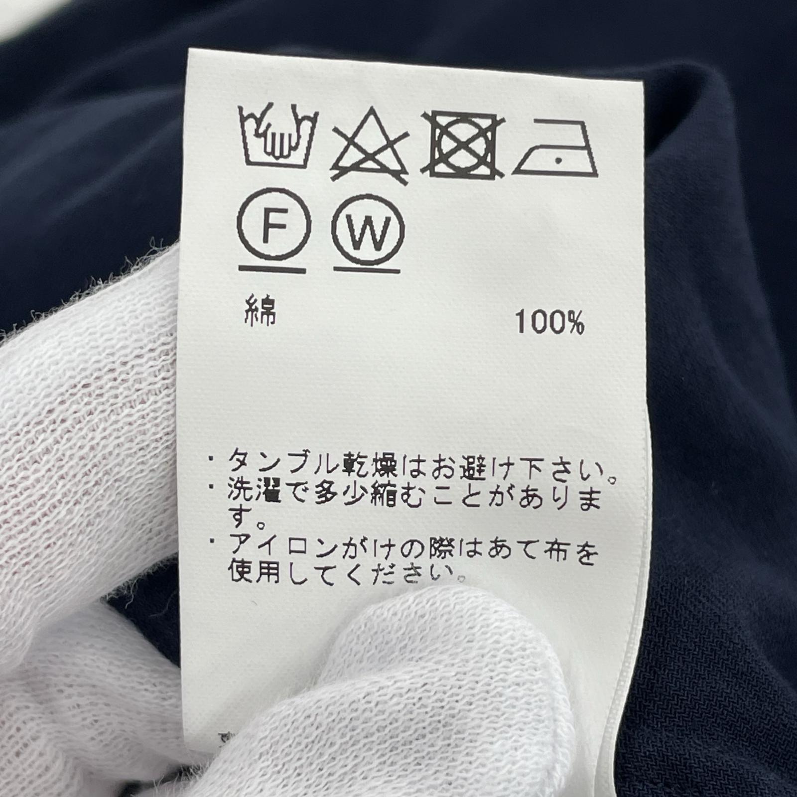 長袖シャツ MAATEE&SONS CHARLES 強撚ビエラ NAVY レギュラーカラーシャツ 2 紺 2 ネイビー