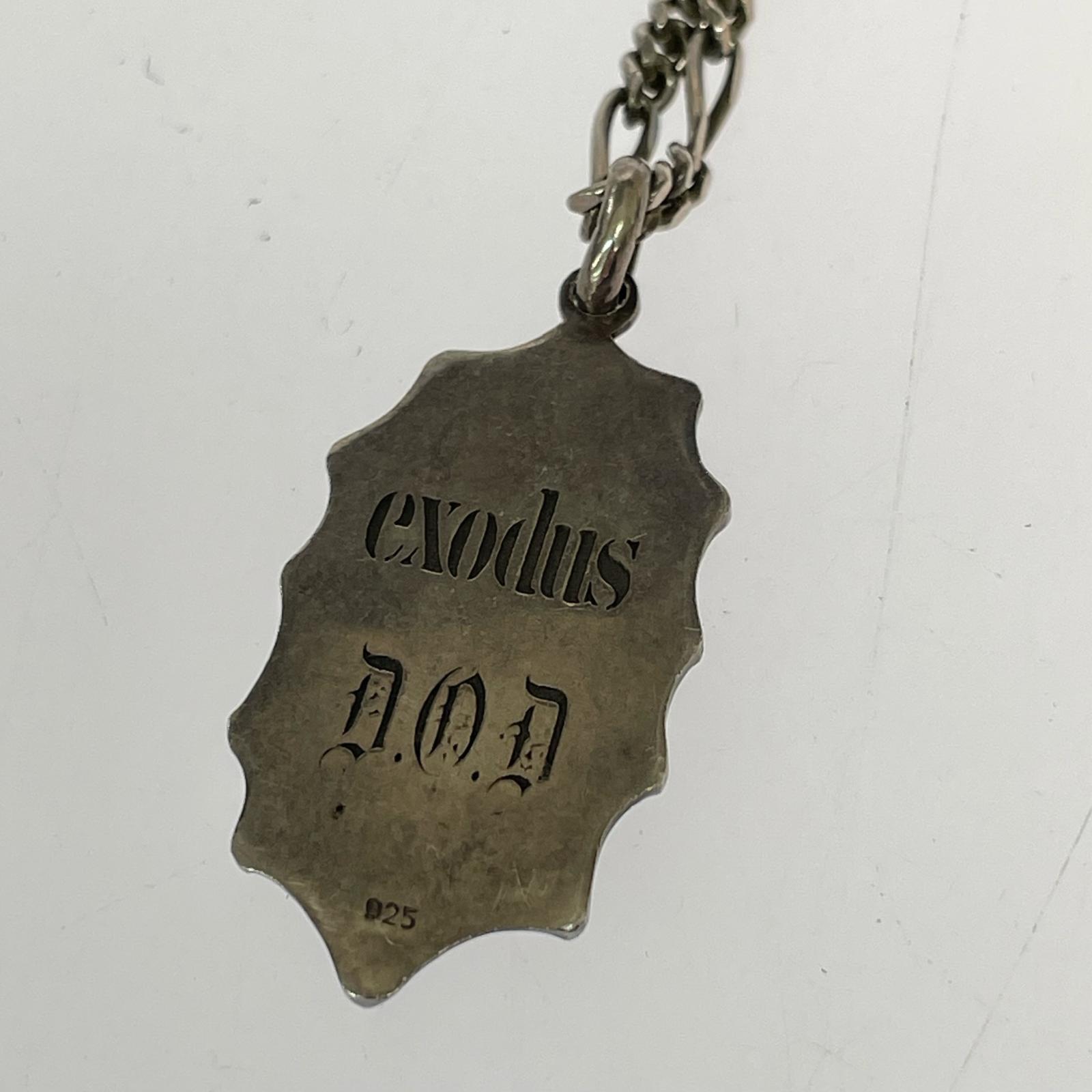 ネックレス exodus D.O.D JEWELRY SPIDERWEB NECKLACE