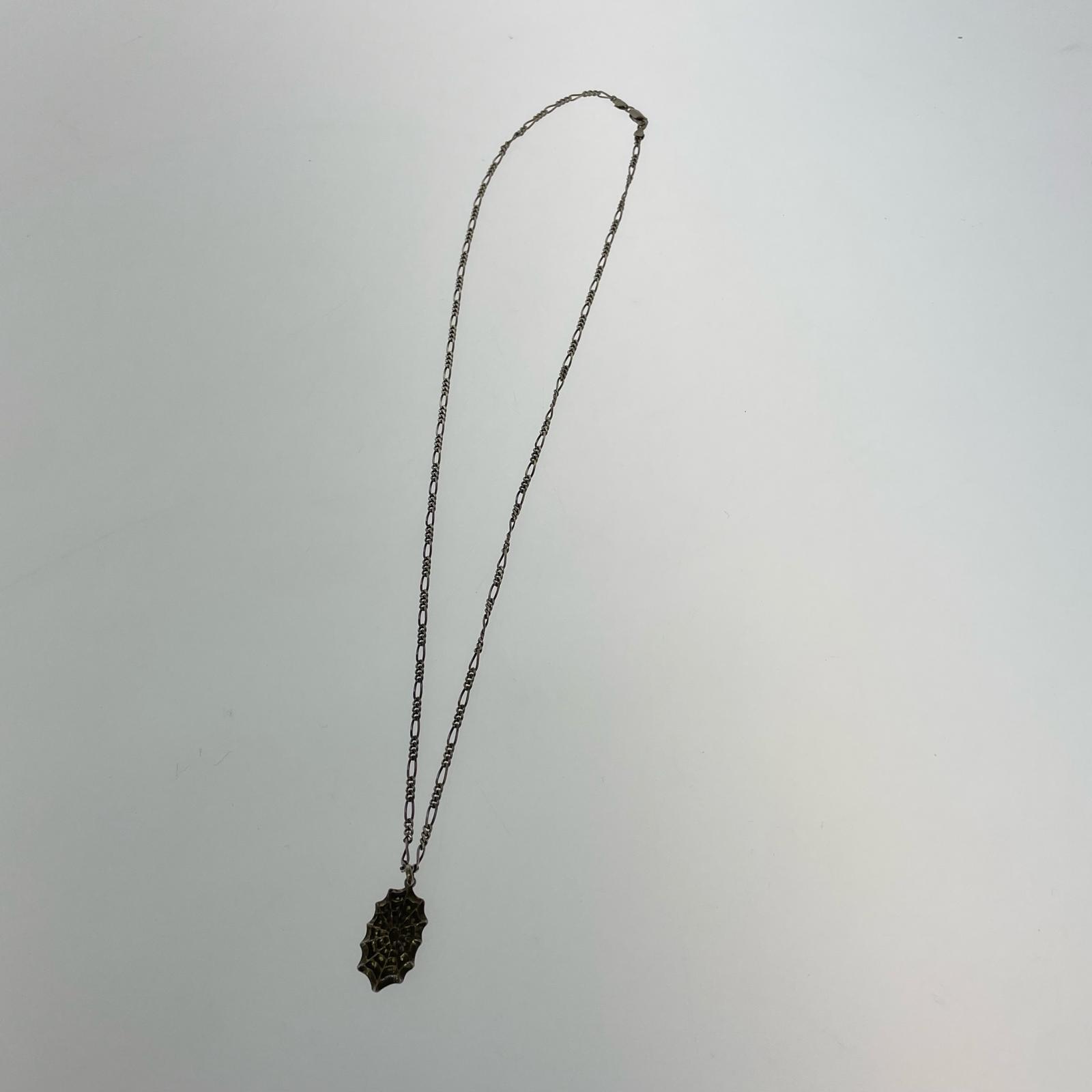 ネックレス exodus D.O.D JEWELRY SPIDERWEB NECKLACE