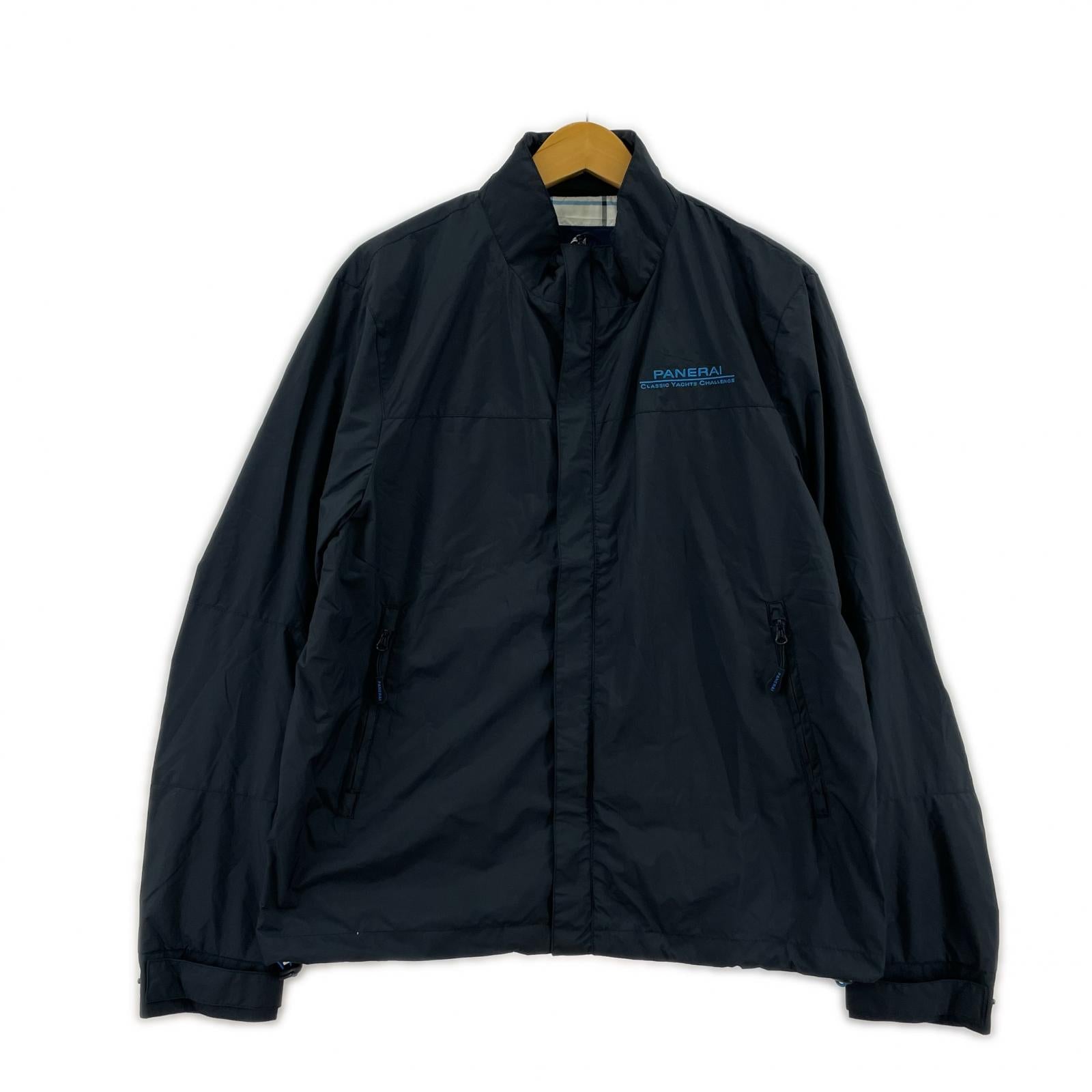 ジャケット OFFICINE PANERAI 裏地チェック ナイロンジャケット M 紺 M
