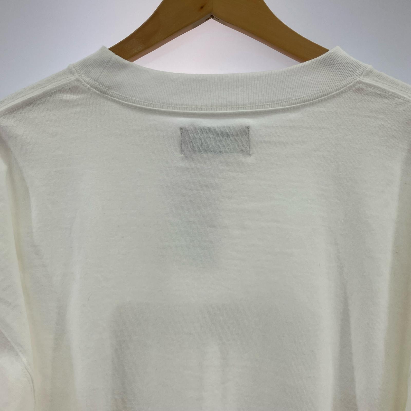長袖Tシャツ Camo Box Logo LS Tee 白(XL) ホワイト