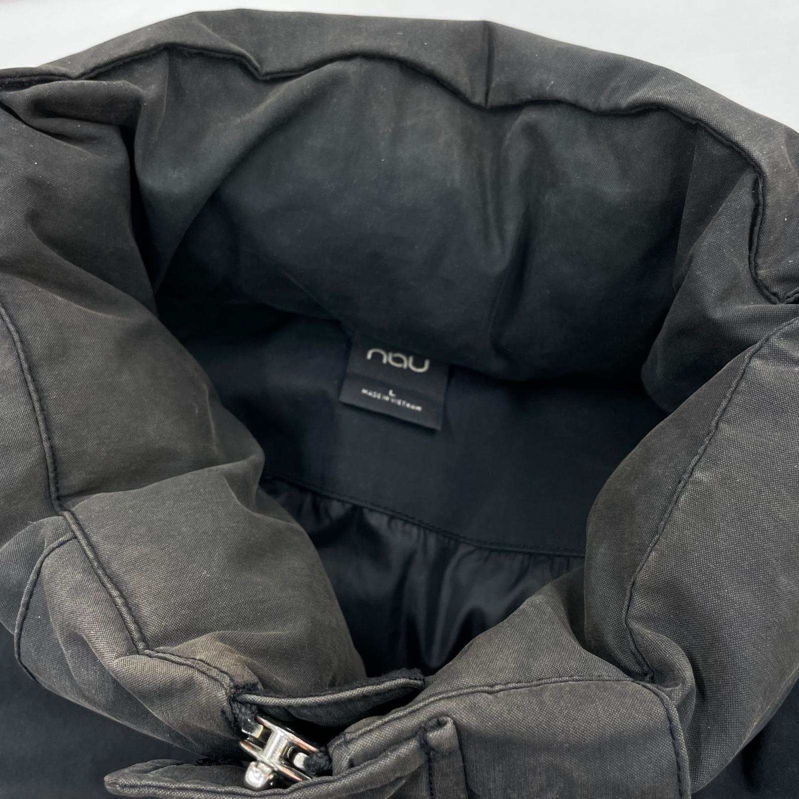 ダウンジャケット nau REYKJAVIK DOWN JACKET L ブラック