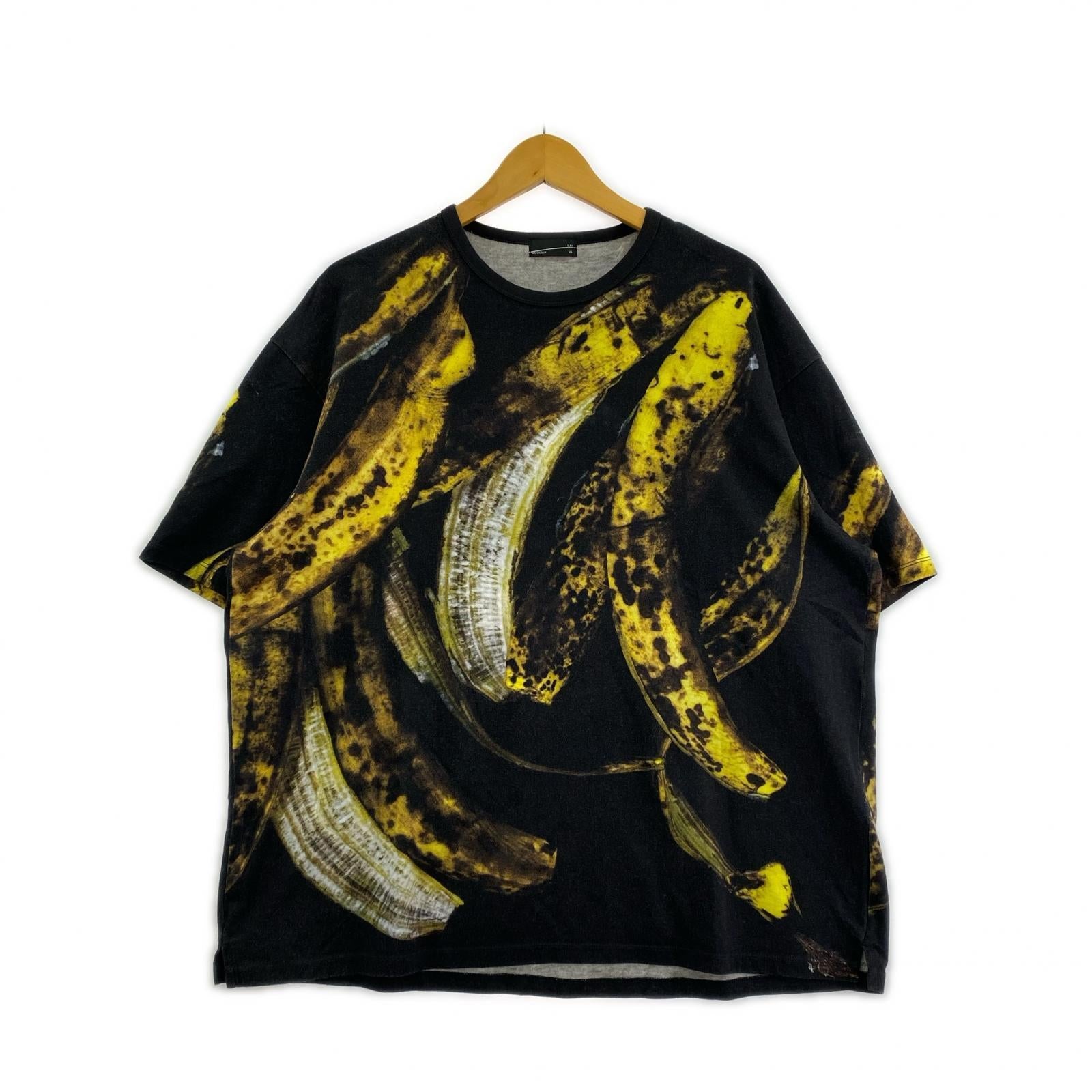 半袖Tシャツ LAD MUSICIAN NKJET BANANA BIG T-SHIRT