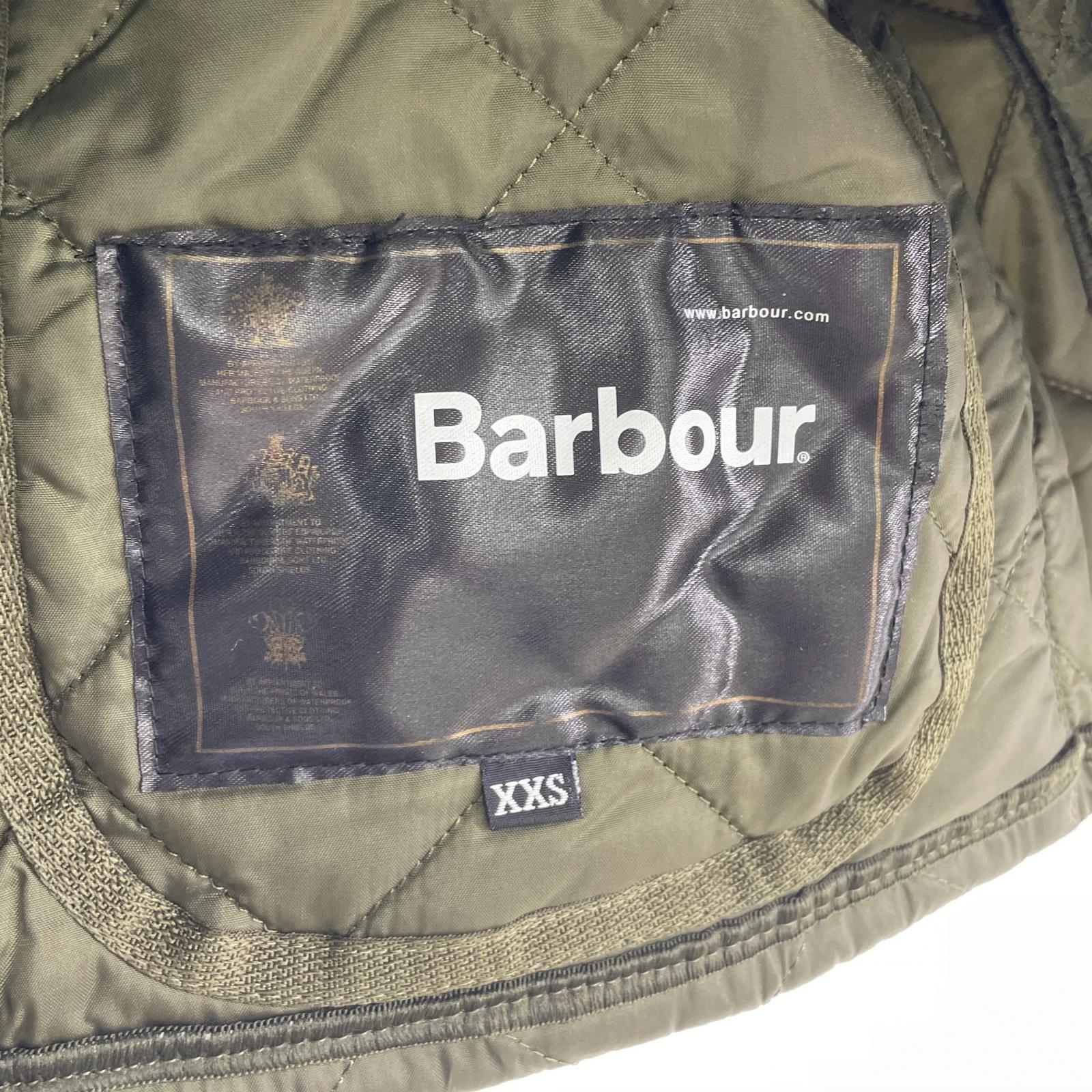 ジャケット LIDDESDALE QUILTED JACKET XXS OLIVE カーキ