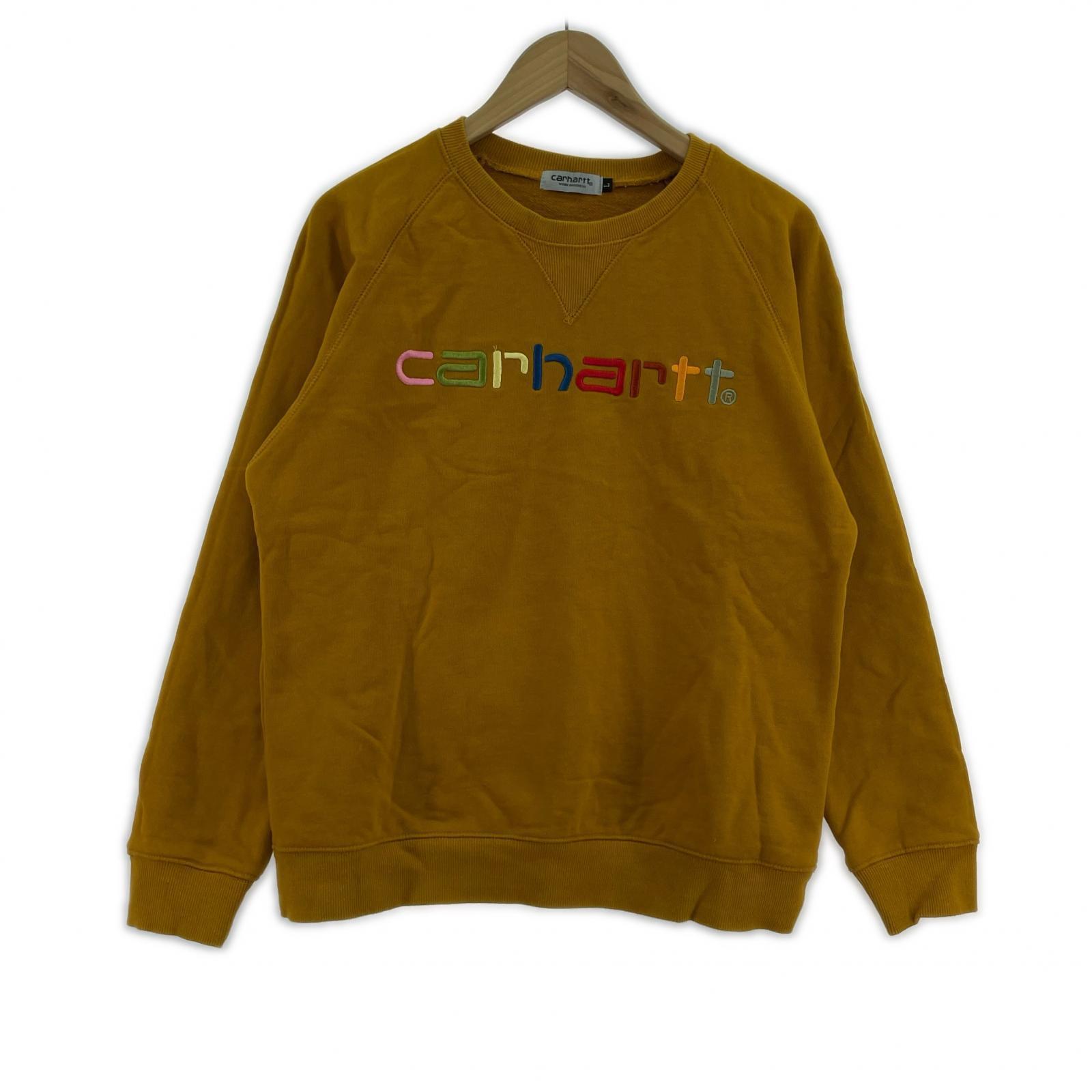 スウェット Carhartt スウェット・トレーナー マルチカラーロゴ L
