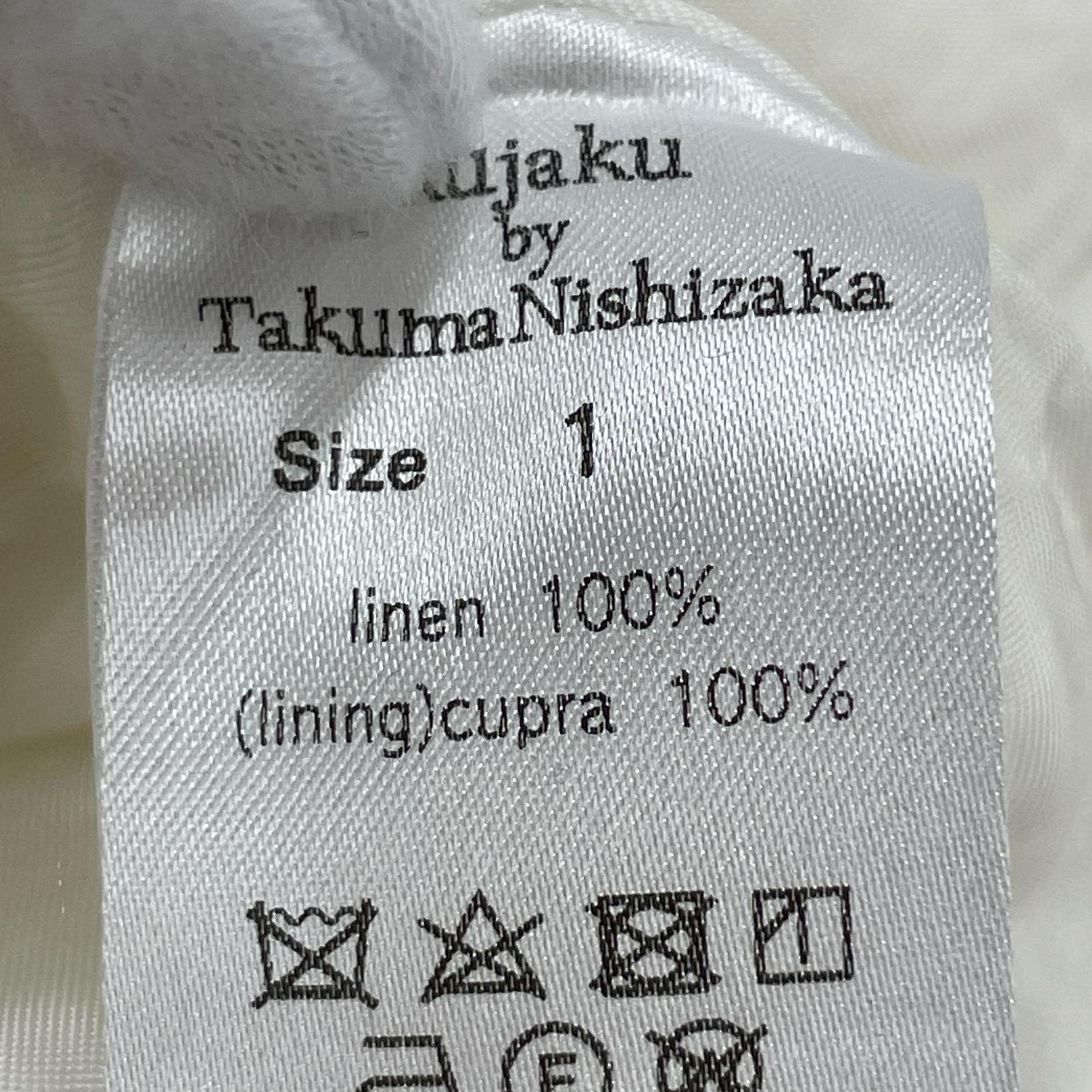 パンツ kujaku by Takuma Nishizaka リネンパンツ 1 ホワイト 1 ホワイト