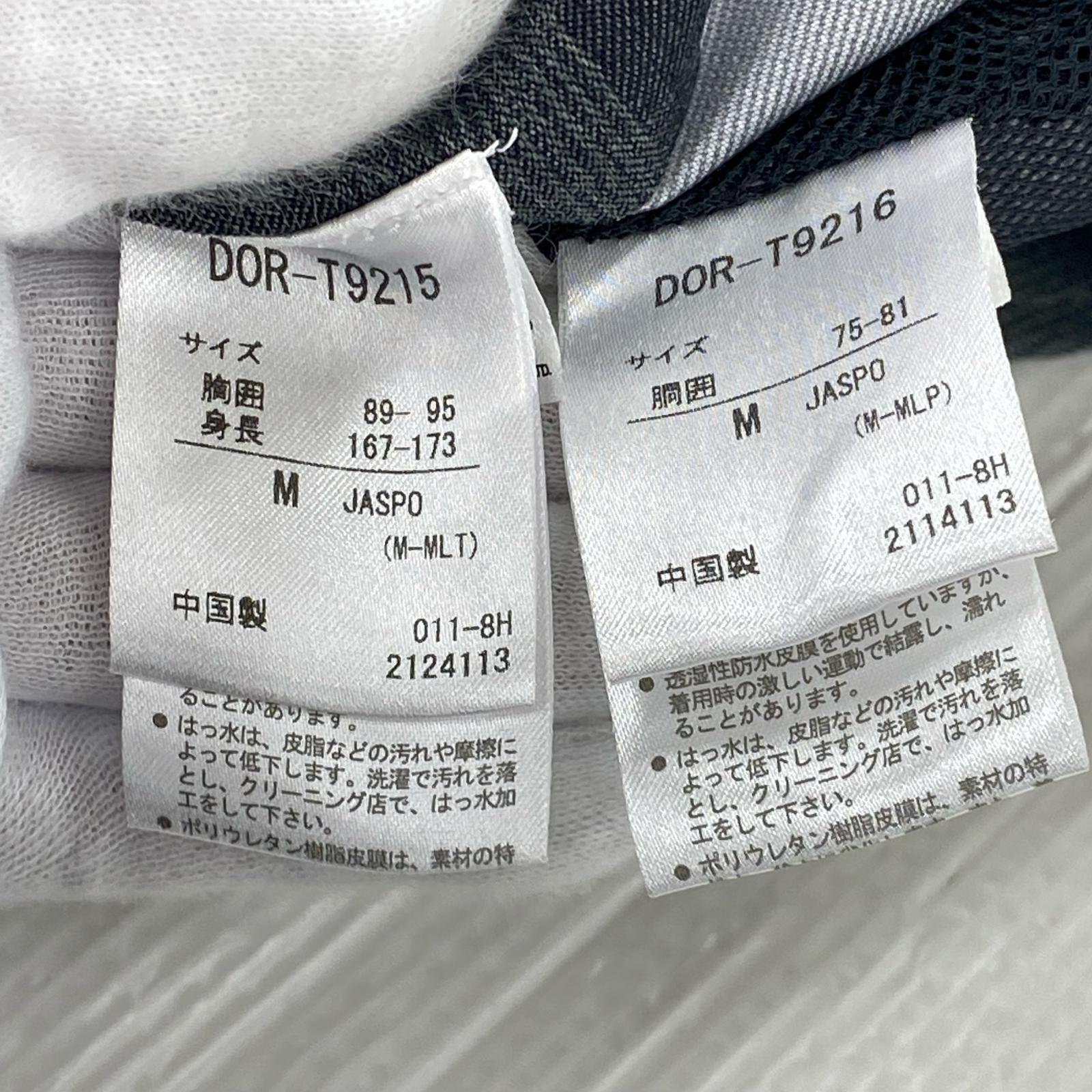セットアップ DESCENTE BY別注 ブロックチェックセットアップ DOR-T9215 緑 (M) M グリーン