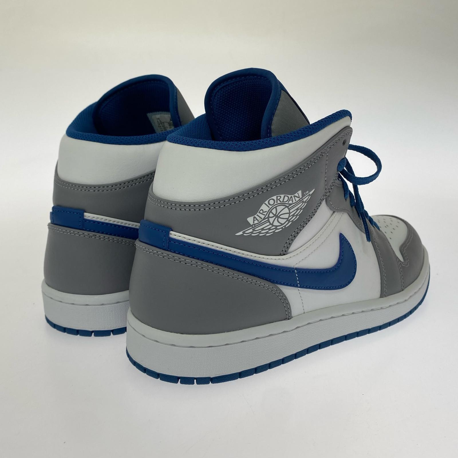 スニーカー Air Jordan 1 Mid True Blue 26.5cm