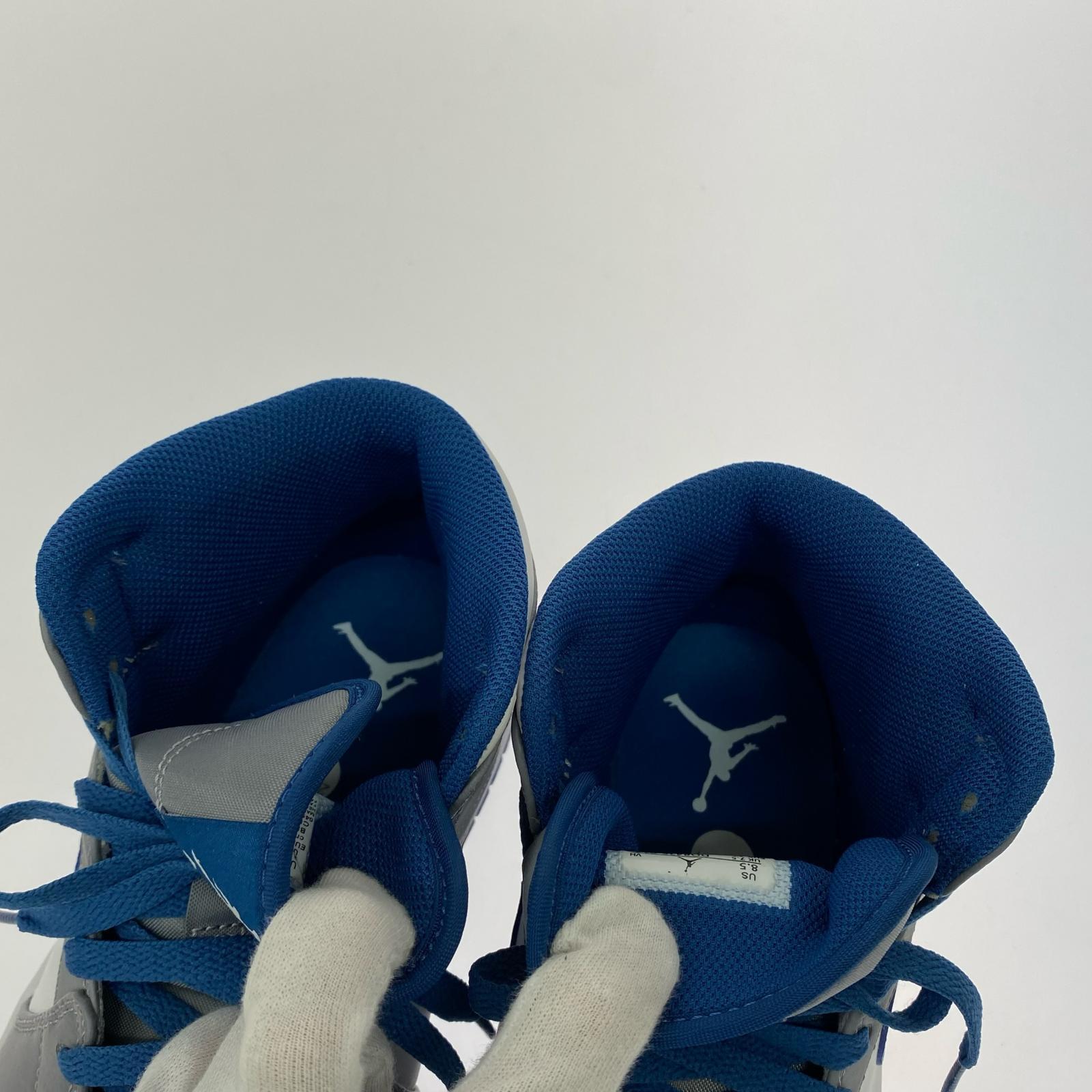 スニーカー Air Jordan 1 Mid True Blue 26.5cm