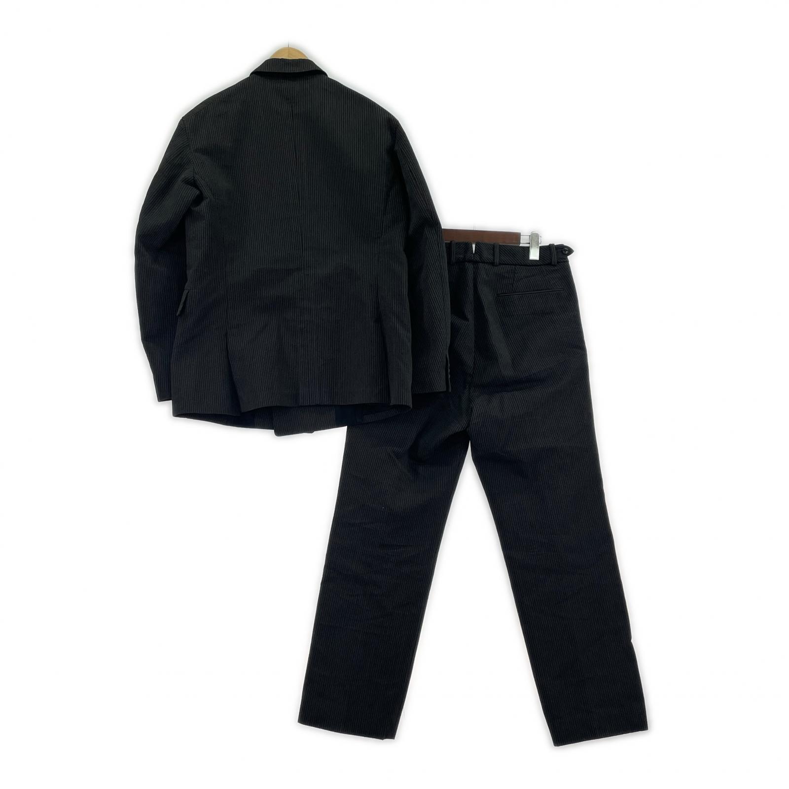 セットアップ DOUBLE-BREASTED SWING JACKET グレー グレー