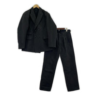 セットアップ DOUBLE-BREASTED SWING JACKET グレー グレー