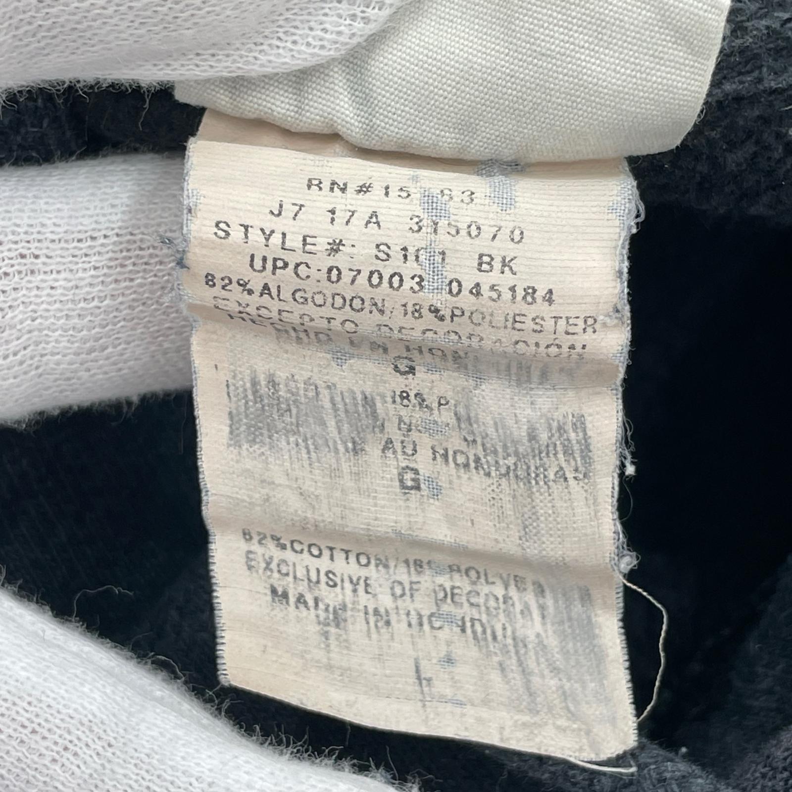 パーカー REVERSE WEAVE 黒 L ブラック
