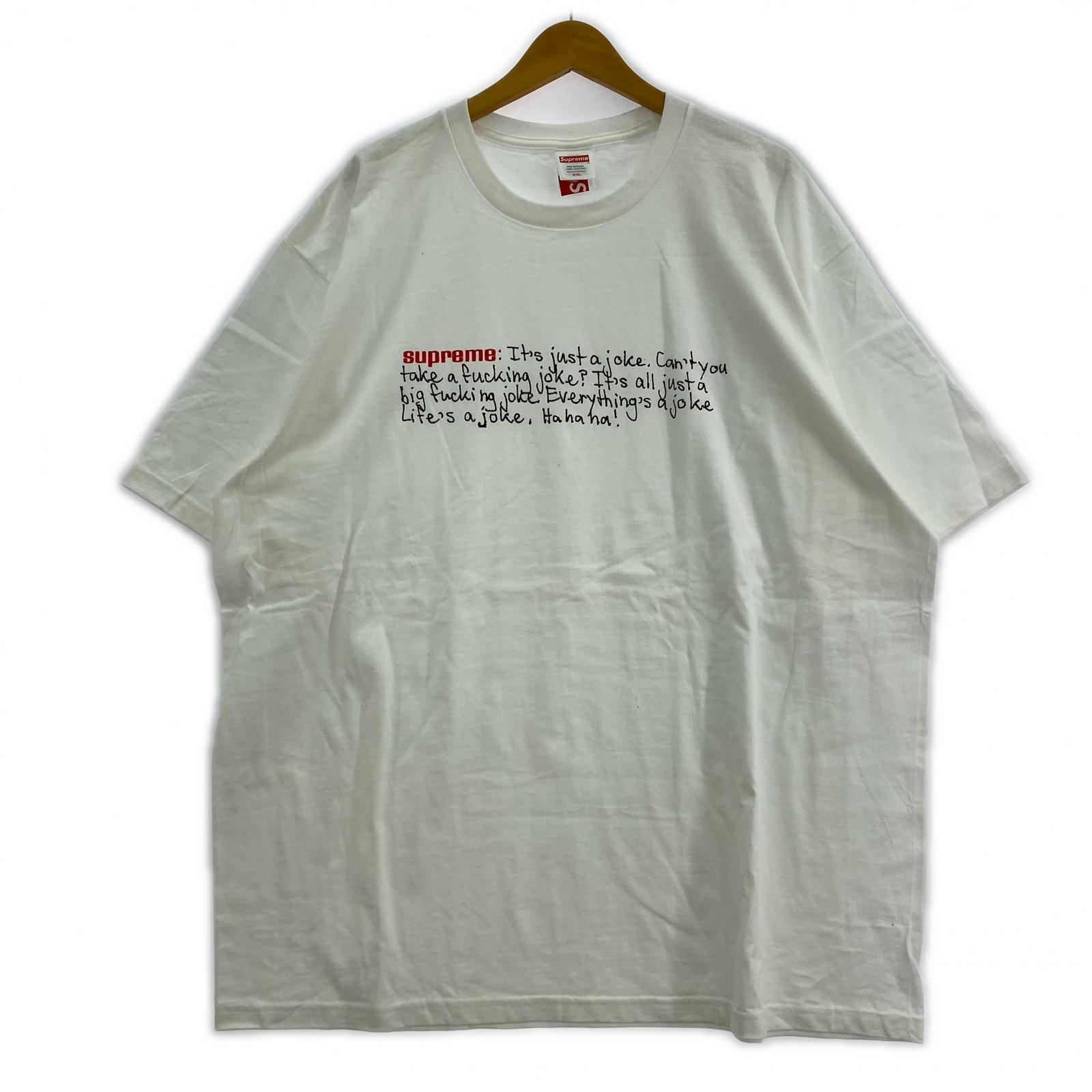 半袖Tシャツ Supreme 25AW Joke Tee White XXL 白 ホワイト